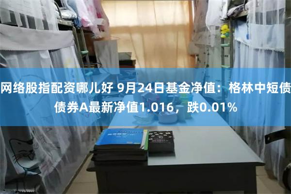 网络股指配资哪儿好 9月24日基金净值：格林中短债债券A最新